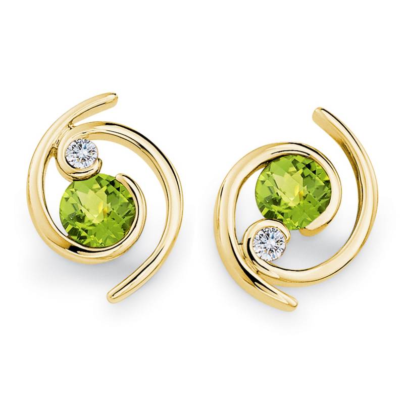 White Gold Plated Earring