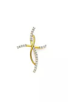 Fashionable Design Diamond Pendant