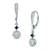 White Gold Plated Earring