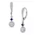 White Gold Plated Earring