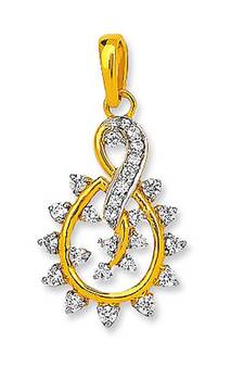 Fashionable Design Diamond Pendant