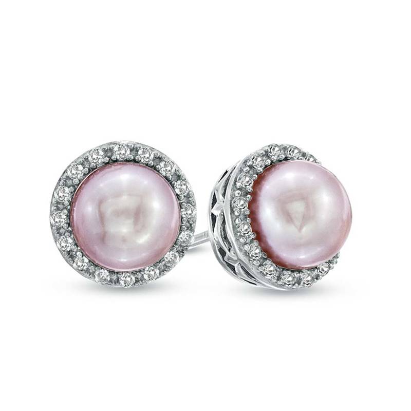 White Gold Plated Earring
