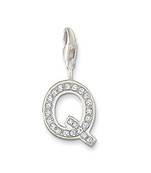 Q' Alphabet Design American Diamond Pendant