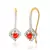 White Gold Plated Earring