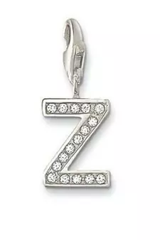 Z' Alphabet Design American Diamond Pendant