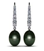 White Gold Plated Earring