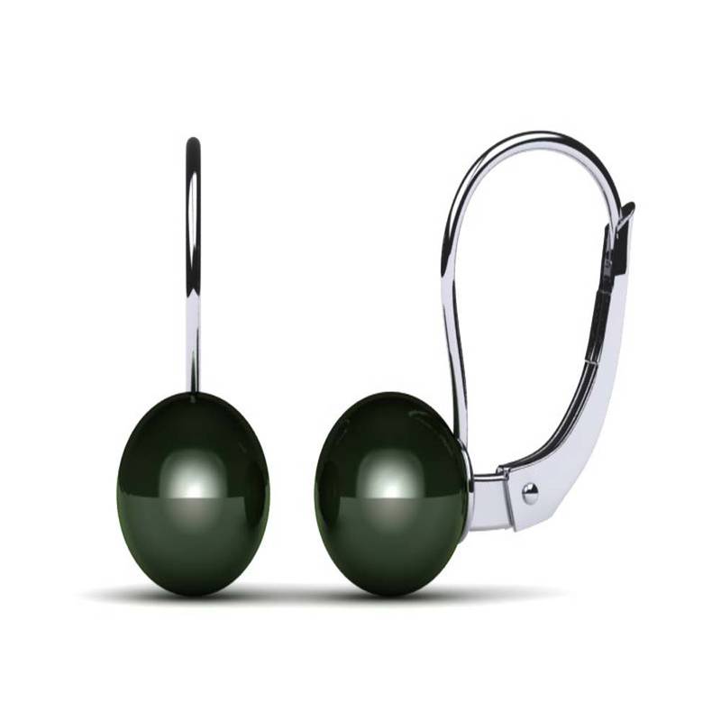 White Gold Plated Earring