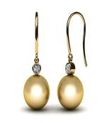 White Gold Plated Earring