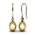 White Gold Plated Earring