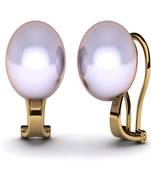 White Gold Plated Earring