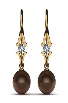 White Gold Plated Earring