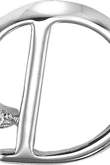 Sterling Silver Pendant Made With Cubic Zirconia