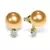 White Gold Plated Earring