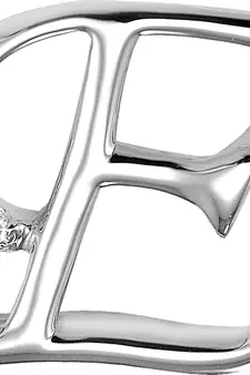 Sterling Silver Pendant Made With Cubic Zirconia