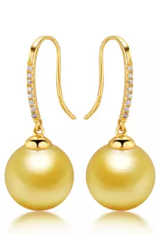 White Gold Plated Earring