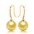 White Gold Plated Earring