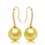 White Gold Plated Earring