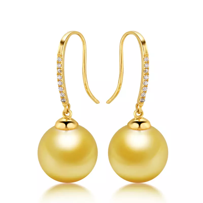 White Gold Plated Earring