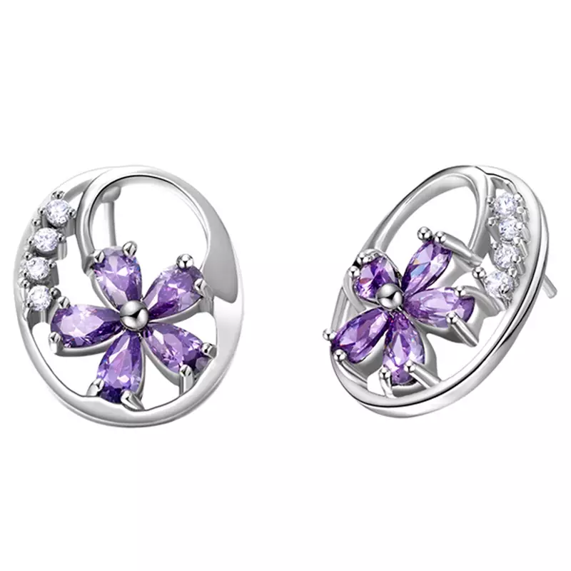 Yellow Gold Plated Earring