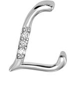 Sterling Silver Pendant Made With Cubic Zirconia