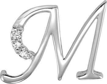 Sterling Silver Pendant Made With Cubic Zirconia 1
