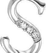 Sterling Silver Pendant Made With Cubic Zirconia