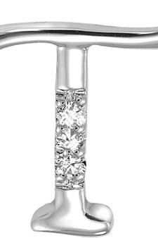 Sterling Silver Pendant Made With Cubic Zirconia