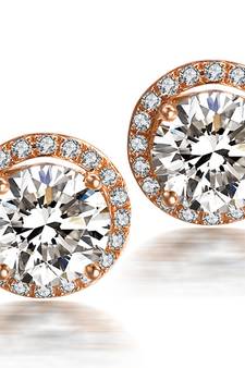 Yellow Gold Plated Earring