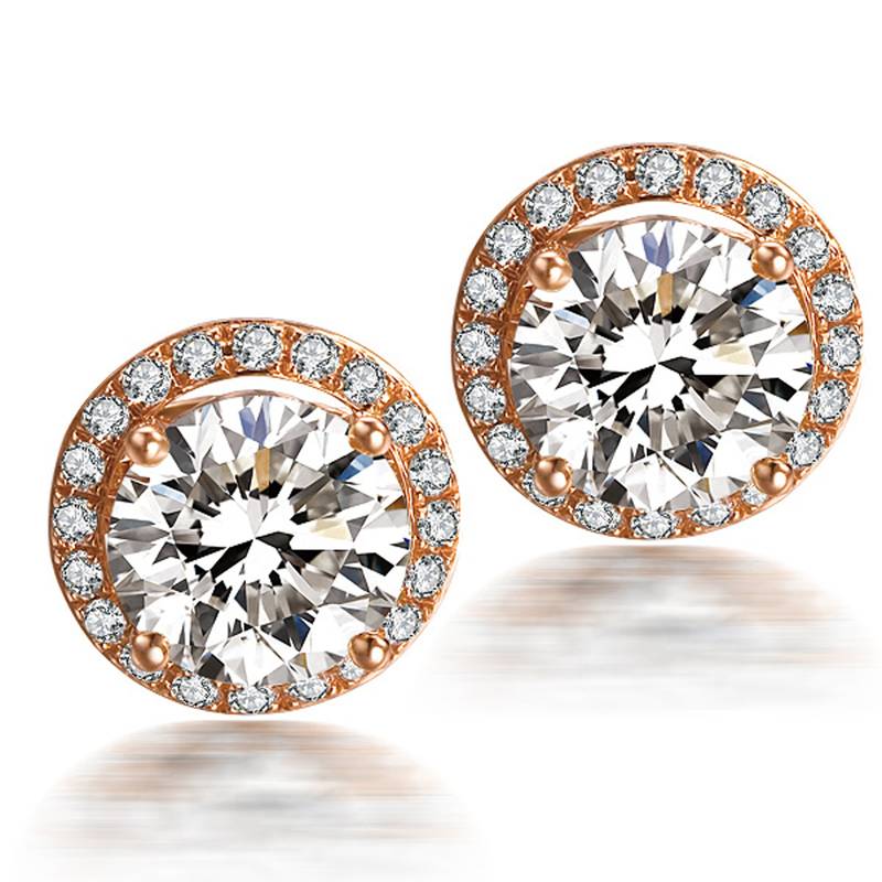 Yellow Gold Plated Earring