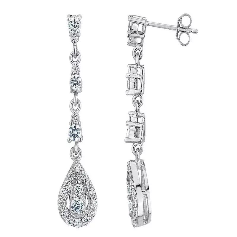 Sterling Silver Supriya Earring