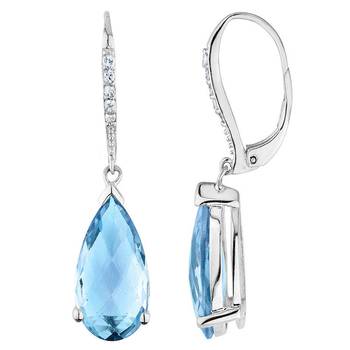 Sterling Silver Nilam Earring 1
