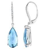 Sterling Silver Nilam Earring