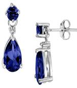 Sterling Silver Madras Earring