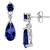 Sterling Silver Madras Earring