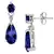 Sterling Silver Madras Earring