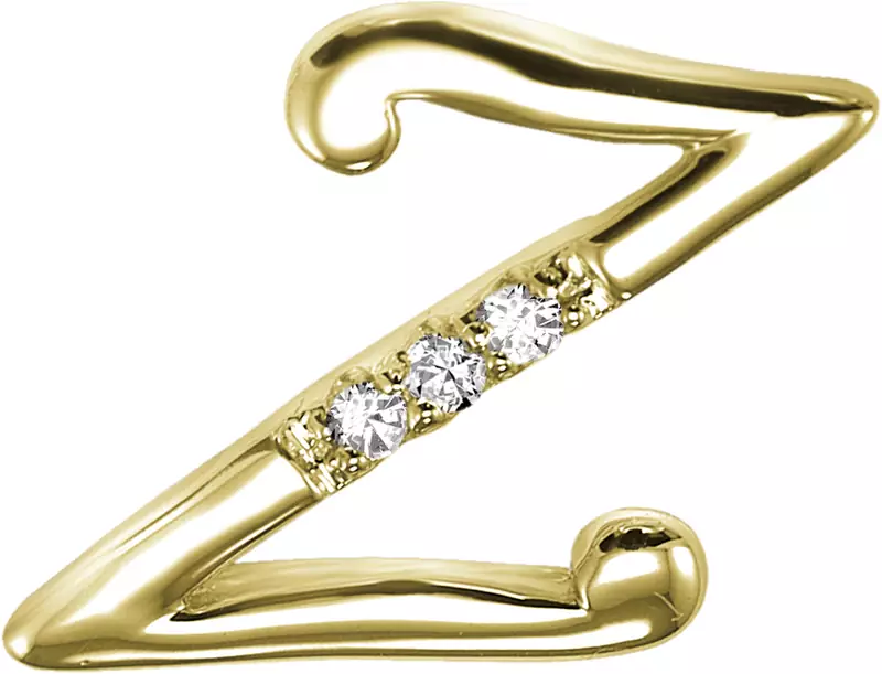Sterling Silver Pendant Made With Cubic Zirconia