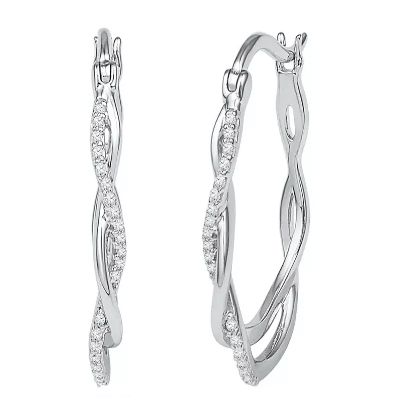 Sterling Silver Karnataka Earring