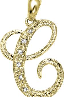 Sterling Silver Pendant Made With Cubic Zirconia