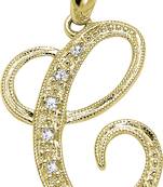 Sterling Silver Pendant Made With Cubic Zirconia