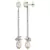 Sterling Silver Swara Earring