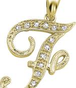 Sterling Silver Pendant Made With Cubic Zirconia