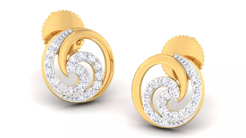 Sterling Silver Kinjal Earrin