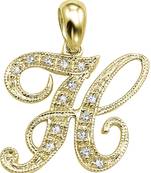 Sterling Silver Pendant Made With Cubic Zirconia