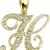 Sterling Silver Pendant Made With Cubic Zirconia