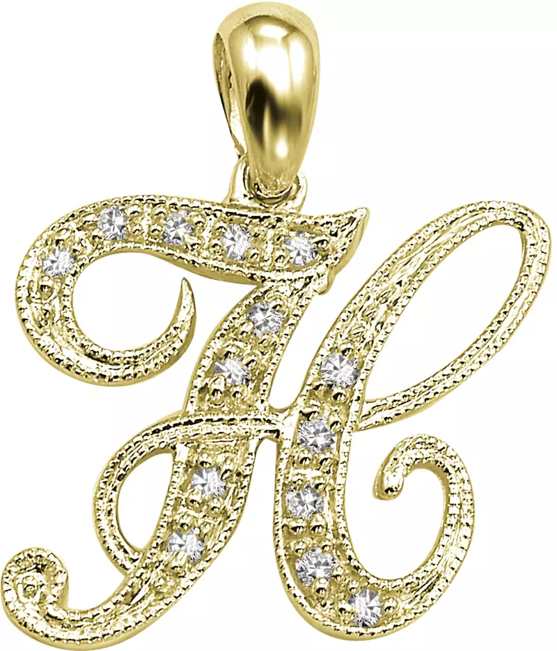 Sterling Silver Pendant Made With Cubic Zirconia
