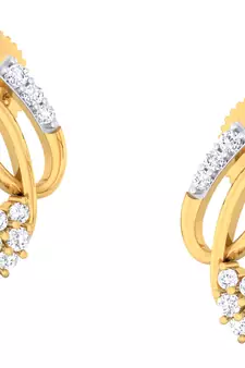Sterling Silver Purava  Earrin