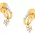 Sterling Silver Purava  Earrin