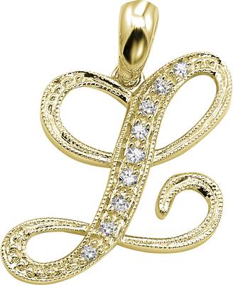 Sterling Silver Pendant Made With Cubic Zirconia 1