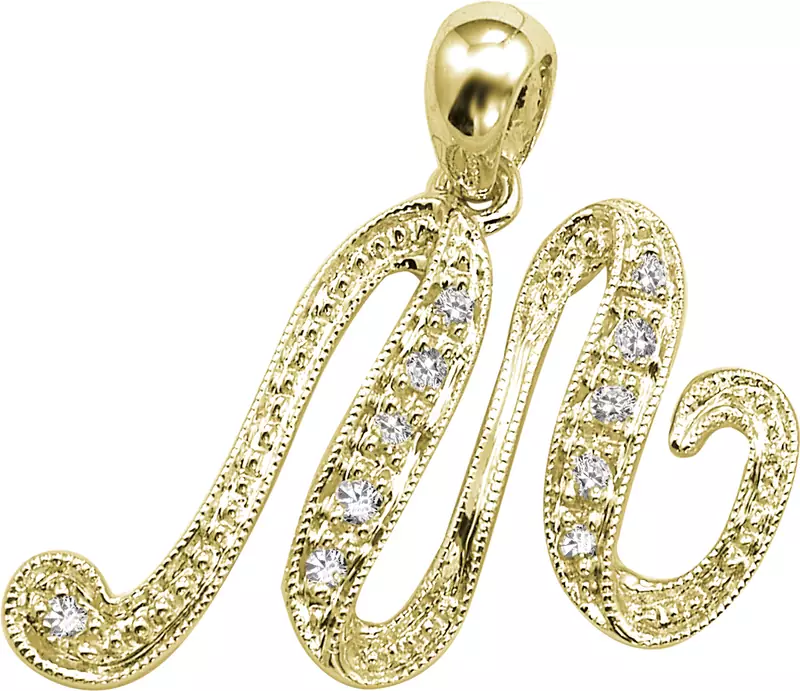 Sterling Silver Pendant Made With Cubic Zirconia