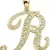 Sterling Silver Pendant Made With Cubic Zirconia
